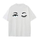 thumbnail image 1 of FerragniES Eyes C-Chiara camiseta diaria Vintage algodón Casual Tops divertidos manga corta moda Harajuku ocio camisetas Unisex, 1 of 7