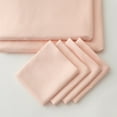 thumbnail image 5 of Dawn Simplicity Sheet Sets, 2-Pack | Fits Full-Size Beds | 2 Fitted Sheets & 4 Pillowcases | Pink | Soft Microfiber | Durable, Easy Care, 5 of 6