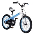 thumbnail image 2 of RoyalBaby Matte Button Boys Girls Kids Bike Bicycles with Kickstand Child Bicycle 18 Inch Blue, 2 of 10