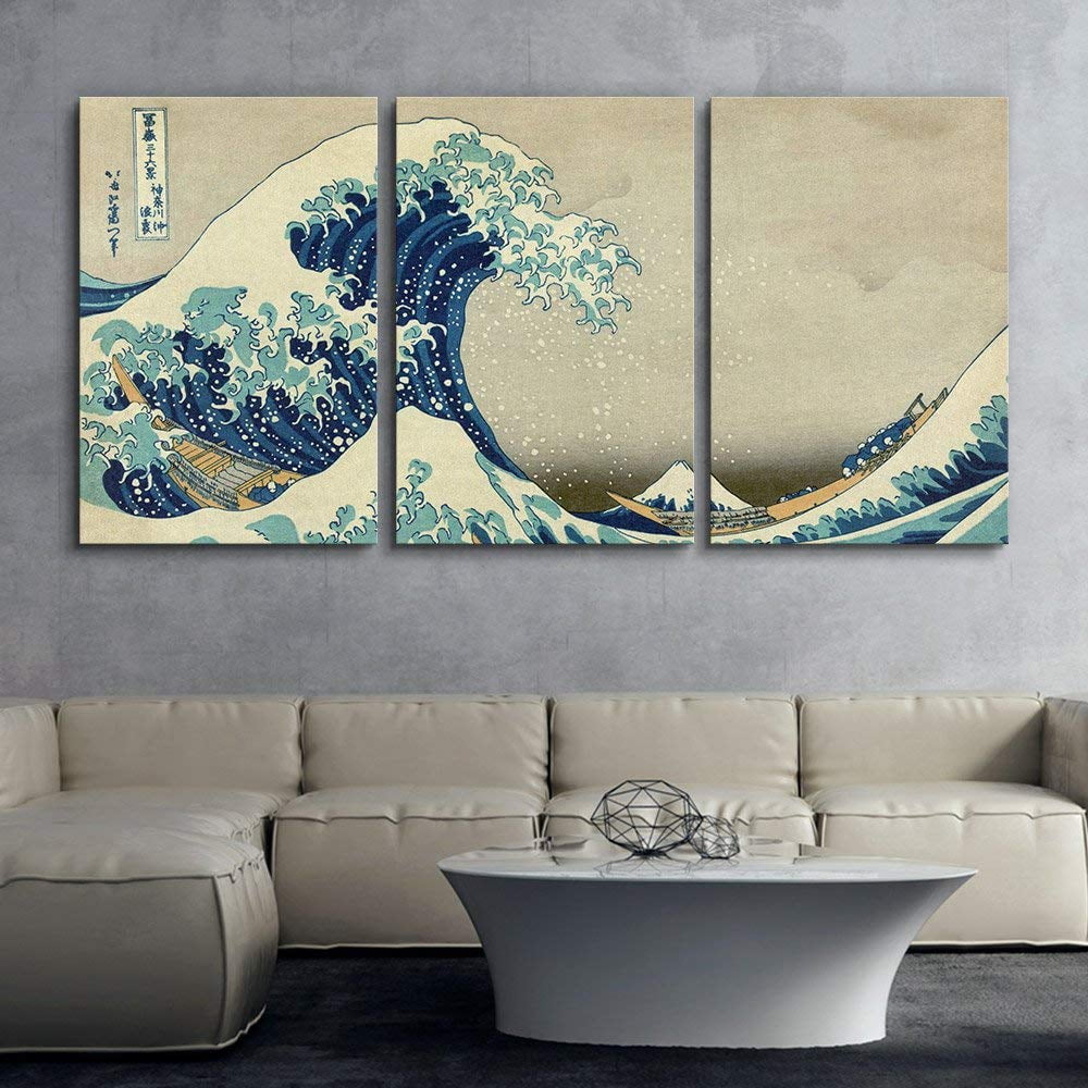 Art & Collectibles Prints Hokusai Framed Wall Art Japanese Print