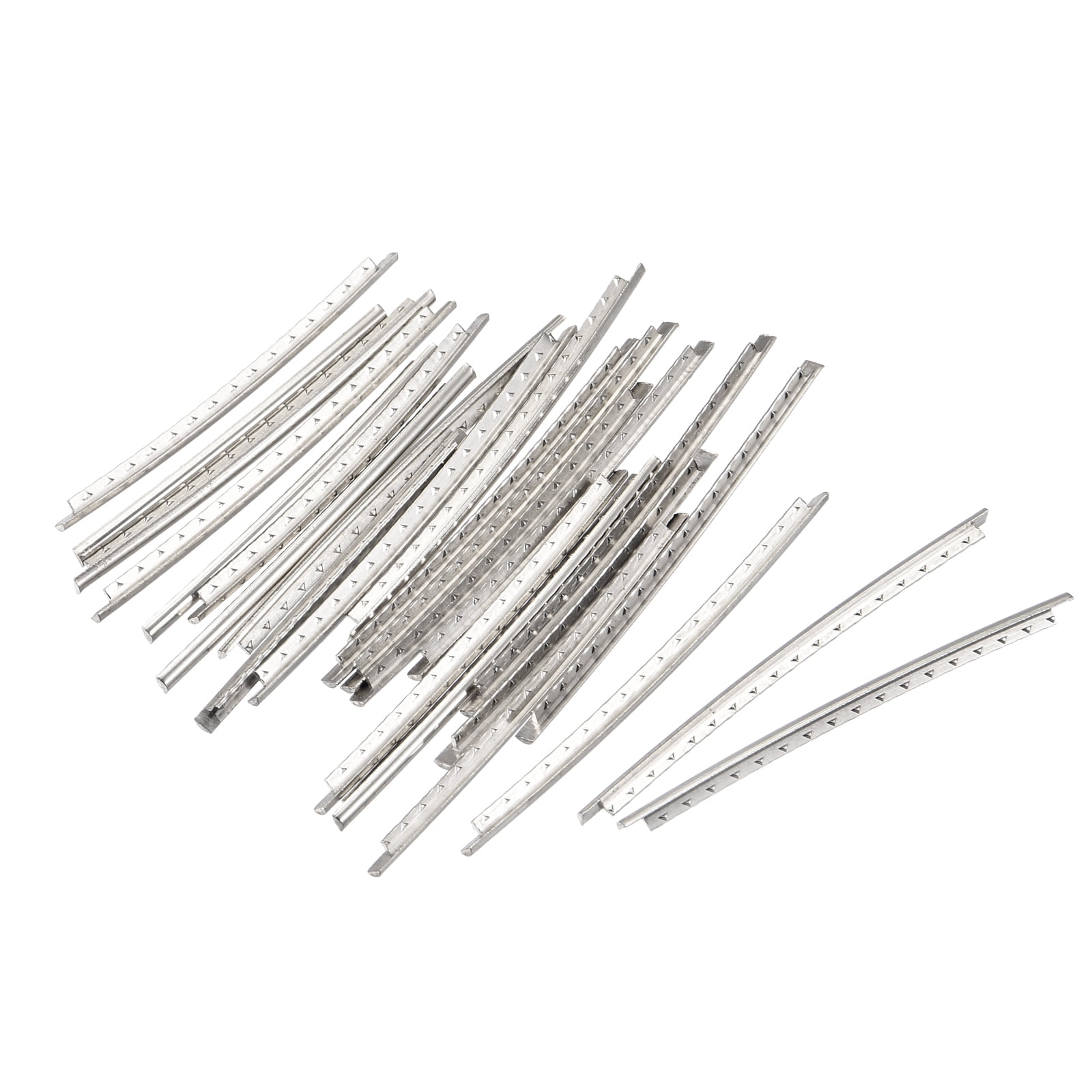 Uxcell Electric Guitar Fret Wire Guitar Fretboard 24 Fret 2.4mm Silver Tone for Guitar