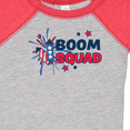 thumbnail image 4 of Inktastic 4th of July Boom Squad Blue and Red Fireworks Boys or Girls Baby Bodysuit, 4 of 5