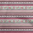 thumbnail image 1 of oneOone Cotton Poplin Twill Pink Fabric Asian Floral With Geometric Sewing Craft Projects Fabric Prints By Yard 56 Inch Wide, 1 of 4