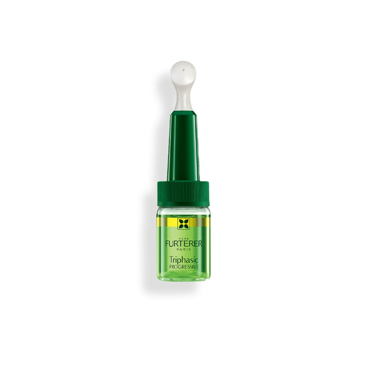 Rene Furterer Triphasic Progressive Concentrated Serum - For Hereditary, Hormonal Thinning Hair - 8 Vials, 30-Day Supply