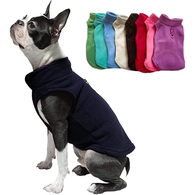 Chaleco polar JACKO & CO para perros, suave y cálido, para pequeños y medianos