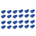 thumbnail image 2 of 72 Piezas Pompones de Porristas de Papel Metálico Pompones de Animadora con Manejar de Plástico para Adultos Niños Porristas Fiesta Azul, 2 of 8