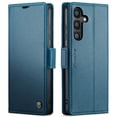 thumbnail image 2 of Funda tipo cartera Samsung Galaxy S24 FE con cierre magnético, RFID, tarjetero, soporte, carga inalámbrica, 2 of 5