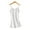 White, variant on FJUCHAI Silk Nightgown for Women Satin Sleepwear Lingerie Sleep Dress Satin Chemise Slip Nightgown Dress Adjustable Spaghetti Strap Nightwear Chemise Dress S-XXL