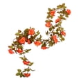 thumbnail image 1 of ¡Venta caliente! Gato Rosa Guirnalda Artificial Rosa Vid Hojas verdes Decoración del hogar Guirnalda Boda Flor artificial Cesta colgante Decoración del hogar Flor Vid, 1 of 2