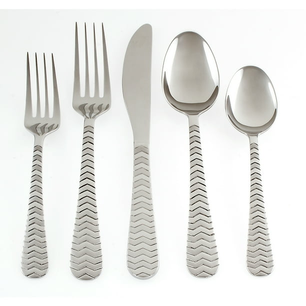 Cambridge Silversmiths Isadora Flatware Set, 20 Piece