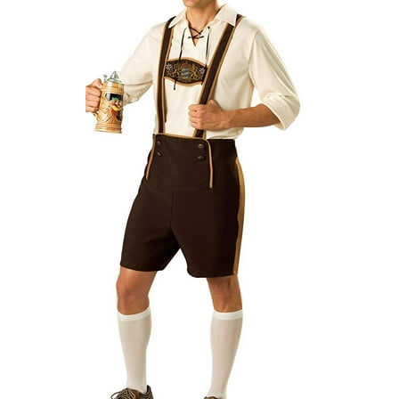 InCharacter Brown Men's Large Bavarian Costume Set