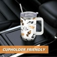 thumbnail image 6 of 40 oz Cat Tumbler with Handle and Straw, Cat Stainless Steel Vacuum Insulated Travel Coffee Mug Cup Water Bottle, Cat Stuff Accessories Decor, Cat Lover Gifts for Women Girls, 6 of 6