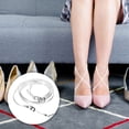 thumbnail image 3 of 1 Pair Invisible Beam Shoelaces Creative High-heels Shoelaces (Transparent), 3 of 7