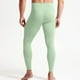 thumbnail image 5 of Ceisia Men's Spring Summer Yoga Leggings - Solid Gift Color High-Waist Pocket Sports Tight Running Pants, 5 of 5