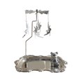 thumbnail image 1 of Candelabro giratorio con bandeja, candelabro giratorio, almacenamiento, soporte para , candelabro giratorio para Acción de Gracias ángel de plata, 1 of 8