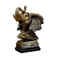 thumbnail image 3 of Escultura de animal, regalo de inauguración de la casa, adorno de mesa para el estudio en casa, sala de interior Elefante, 3 of 9