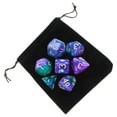 thumbnail image 4 of de dados de dados acrílicos con bolsa de almacenamiento portátil D6 D12 D8 de C perfke Dados de juego de mesa, 4 of 8