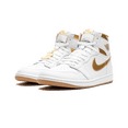thumbnail image 2 of Jordan WOMENS AIR JORDAN 1 RETRO HIGH OG WMNS "Metallic Gold" FD2596 107 from Stadium Goods, 2 of 8