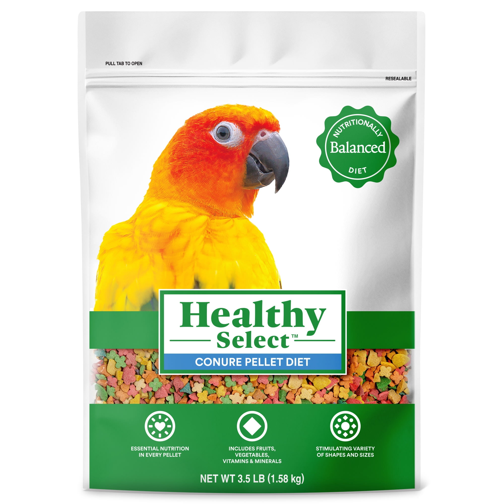 Healthy Select Conure Pellet Diet 3.5 lbs.
