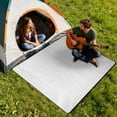 thumbnail image 6 of YANDE-78.7×59 Inch Aluminum Foil Camping Mat, Waterproof Thermal Insulated Pad for Tent Floor, Outdoor Hiking, Picnic, Sleeping (B), 6 of 6