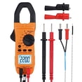 thumbnail image 2 of CAMWAY Pince Numérique Mètre TRMS Auto Amplificateur 6000Counts Multimètre avec Lampe de Poche, Courant AC/DC Continuité de Tension Diode Résistance Capacité NCV Température Fréquence Null/F, 2 of 4
