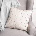 thumbnail image 3 of Creative Products Simple Heart Pattern 18 x 18 Spun Poly Pillow, 3 of 3