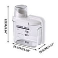 thumbnail image 2 of Meitianfacai Sealed Jar New Kitchen Grain And Miscellaneous Grain Jar Insect Proof -proof Sealed Jar Transparent Fresh-keeping Box Miscellaneous Grain, 2 of 3
