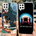 thumbnail image 4 of For Samsung Galaxy A22 Case F22 M22 Colorful Painted Cover Clear Silicone Soft Slim Phone Case For Samsung M22 F22 A 22 5G Shell 615 For Galaxy A22 5G, 4 of 6