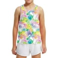 thumbnail image 6 of Posijego Kids Boys Girls Tie Dye Tank Top Toddler Sleeveless Shirts Summer Casual Beach Vacation Tank Tees, 6 of 6