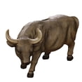 thumbnail image 1 of Alcancía de resina con forma de toro marrón para monedas, 27 x 11 x 15 cm, 1 of 2