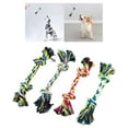 thumbnail image 4 of Dog Rope Knot Woven Toy Large Dog Rope Puppy Dog Grinding Teeth Durable To Relieving Pet Supplies, 4 of 4