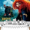thumbnail image 4 of Brave Princess Merida Backdrop Banner Party Supplies Poster Movie Theme Background for Photography Kids Birthday Decorations, 4 of 5