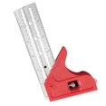 thumbnail image 4 of Woodworking Ruler Precision Ruler Metal Ruler Angle Measuring Tool Woodworking Protractor, 4 of 4