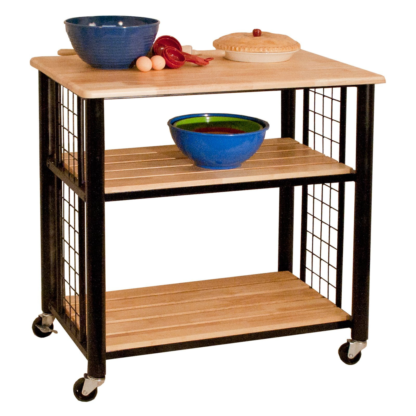 Catskill Craftsman Contemporary Portable Kitchen Cart