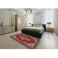 thumbnail image 4 of Ahgly Company Indoor Square Traditional Dark Almond Brown Persian Area Rugs, 8' Square, 4 of 6