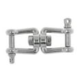 thumbnail image 7 of BIBABLYKE Marine Grade Steel Anchors Swivel Shackle with Double Swivel Jaw Designs Corrosions Resistant Chain Connector for Boats, 7 of 7