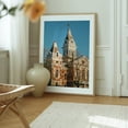 thumbnail image 6 of Livingston County Courthouse, Pontiac - Pontiac Illinois Photography Architecture Patriotic Victorian Cityscape Oak Framed Wall Art Print 6 x 8 inches, 6 of 12