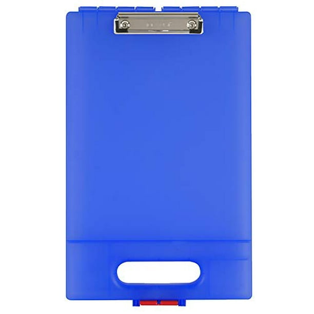 Dexas Clipcase Storage Clipboard with Handle, Blue