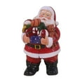thumbnail image 2 of Sharprepublic Resin Santa Claus Christmas Figurines Craft Figure for Office Xmas Farmhouse B, 2 of 8