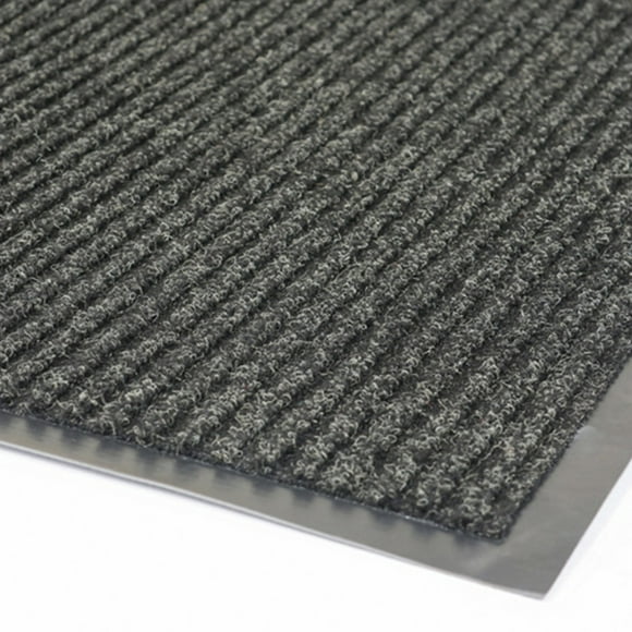 Tapete de Entrada Livingreen Tipo Alfombra 58x88cm Gris Uso Rudo Antiderrapante