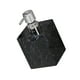 thumbnail image 2 of Dispensador de jabón Dispensador de jabón líquido Dispensador de espuma multifuncional Dispensador de botella Negro Plata, 2 of 9