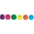 thumbnail image 1 of Autocollants Visage Heureux Multicolores / 0.75 Pouces Pouce Rond / Lot de 500, 1 of 1