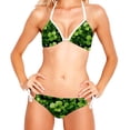 thumbnail image 2 of Saint Patrick's Day Detachable Sponge Adjustable Strap Bikini Set Two-Pack Swim Suits - Ideal for All Your Swimming Scenes!, 2 of 6