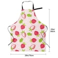 thumbnail image 2 of Kdxio Hand Drawn Strawberry Apron with Pockets Adjustable Kitchen Aprons for Men Women Waterproof Aprons for Cooking,Drawing,Crafting, Baking Household Cleaning, 2 of 8