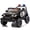 Black(Police Car), variant on Arnahaishe 12V Electric Jeep Ride On Car with Parent Remote Control, Dual Drive, Bluetooth and MP3, Riding Toy Gift for Kids Aged 2-4, Pink