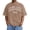 Khaki@GC@, variant on CONZONE Mens T-Shirts Short Sleeve Distressed T Shirts for Men Crew Neck Letter Graphic Y2K Casual Summer Tee Tops