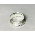 thumbnail image 4 of Heaven Crafts Hammered Spinner Ring 925 Solid Silver Dainty Wide Band Gift For Her & Him, 4 of 6
