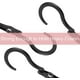 thumbnail image 4 of Paquete de 6 perchas para ahorrar espacio, organizadores de armario, perchas mágicas de plástico, almacenamiento de armario, ahorro de espacio, armario, perchas para ropa, organizador negro, 4 of 4