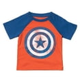 thumbnail image 2 of Marvel Avengers Spider-Man Captain America Big Boys 3 Pack T-Shirts Toddler to Big Kid, 2 of 5