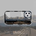 thumbnail image 2 of Clear Case Apply to iPhone 12 Pro Max, Cool Fun Sunset Highway Pattern Design Cute Transparent Ultra-Thin TPU Bumper Slim Fit Anti-Drop Protective Case (Highway, iPhone 12 Pro Max), 2 of 15